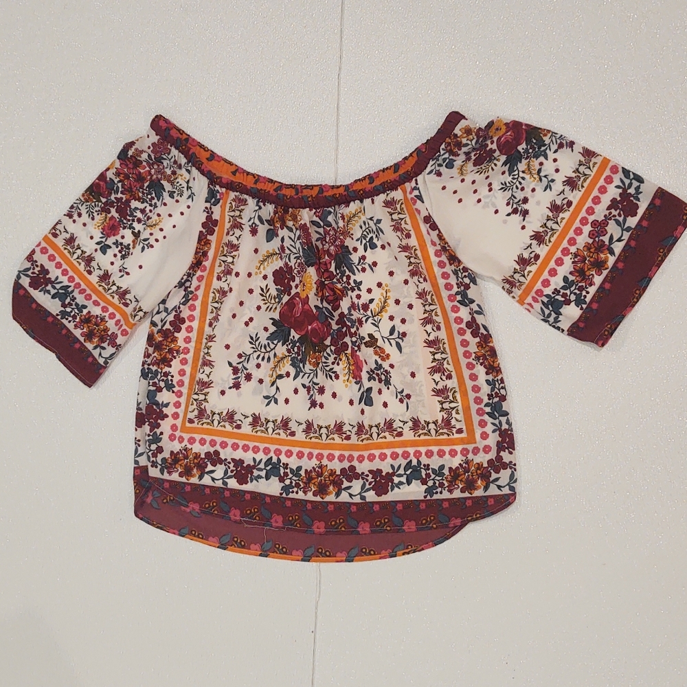Rue21 Off the Shoulder Floral top